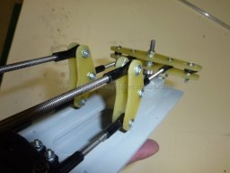 Rudder servos assembly (15)